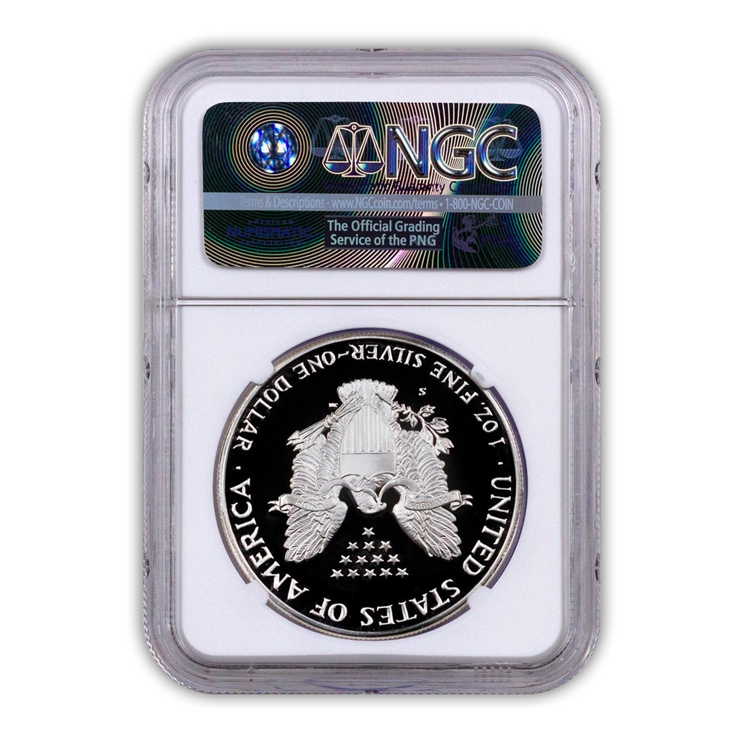 1991 Silver Eagle - Proof - NGC PF70 - CoinsTV