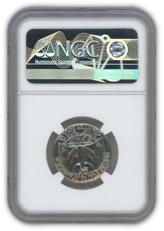 1992 Washington Quarter Philadelphia - NGC MS66 PL Prooflike
