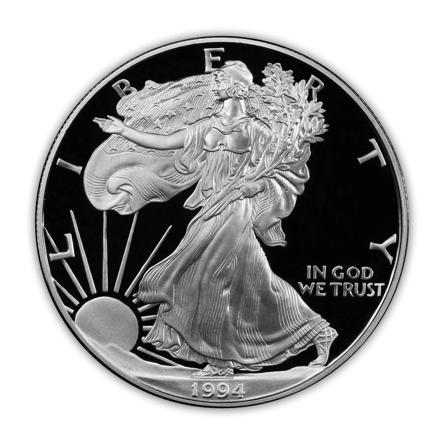 1994 Silver Eagle - Philadelphia Proof - Original Government Packaging (OGP)