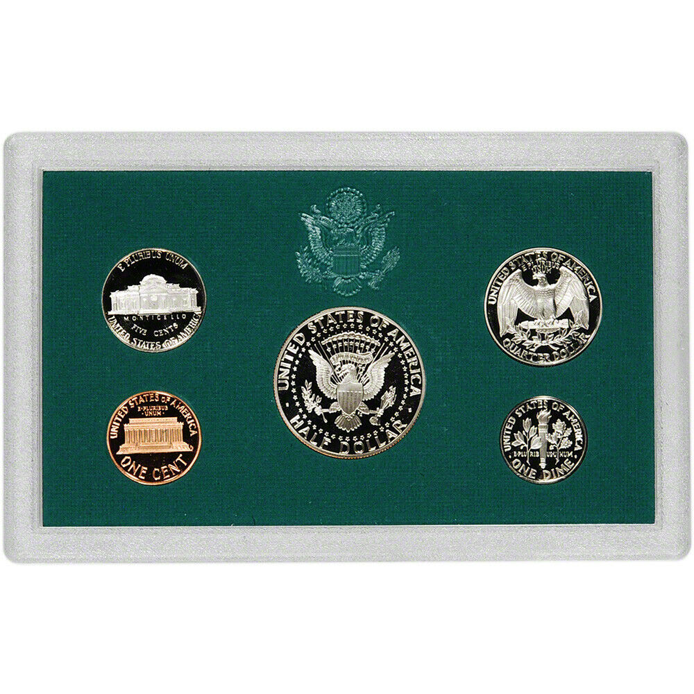 1996 US Proof Set - 5 Coins - CoinsTV