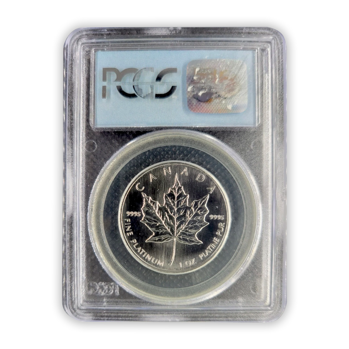 1996 $50 Platinum Maple Leaf WTC ground zero recovery - CoinsTV