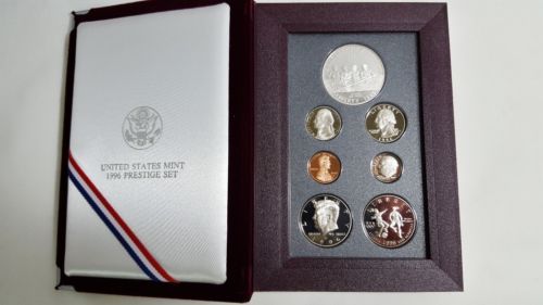1996 US Prestige Proof Set - 7 Coins