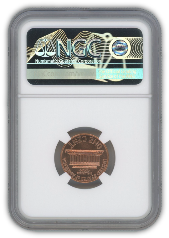 1997 Lincoln Cent Denver - NGC MS67 RD PL Prooflike