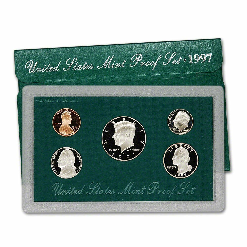 1997 US Proof Set - 5 Coins