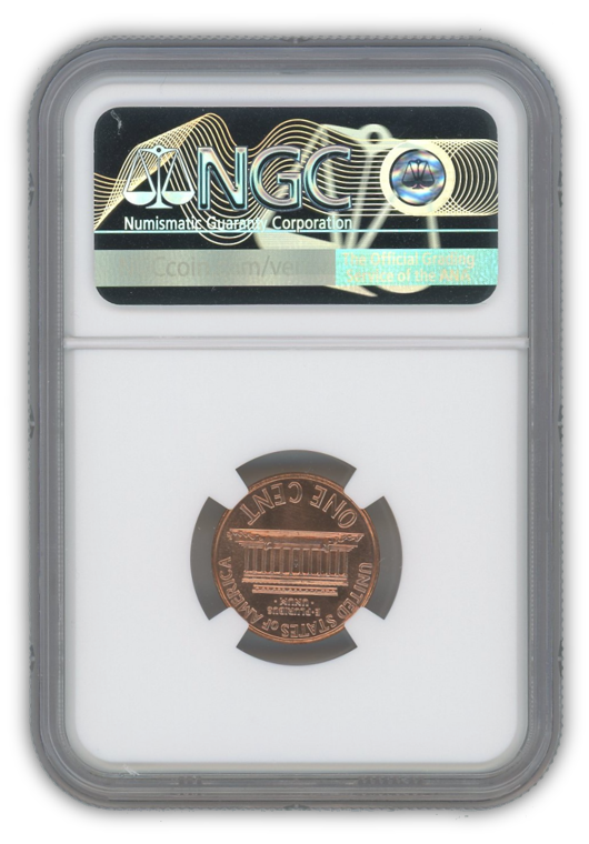 1998 Lincoln Cent Denver - NGC MS67 RD PL Prooflike - CoinsTV