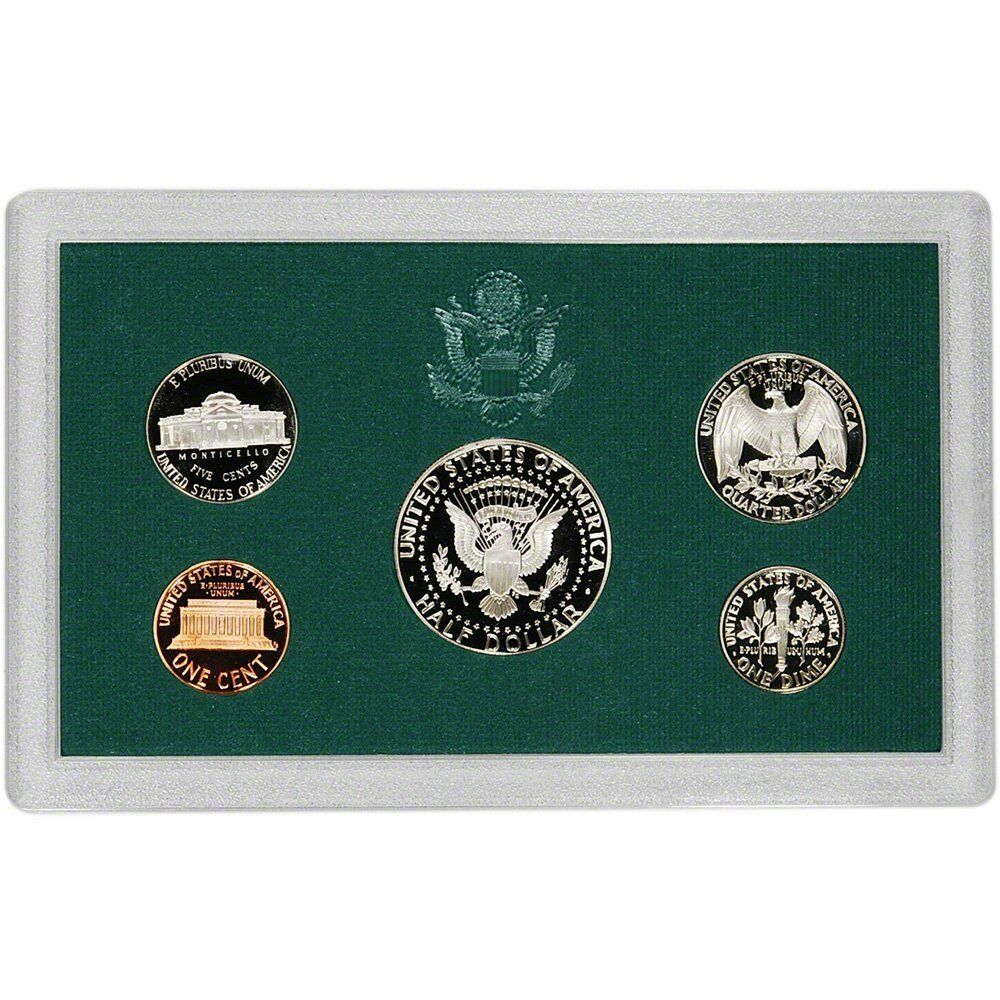 1998 US Proof Set - 5 Coins - CoinsTV