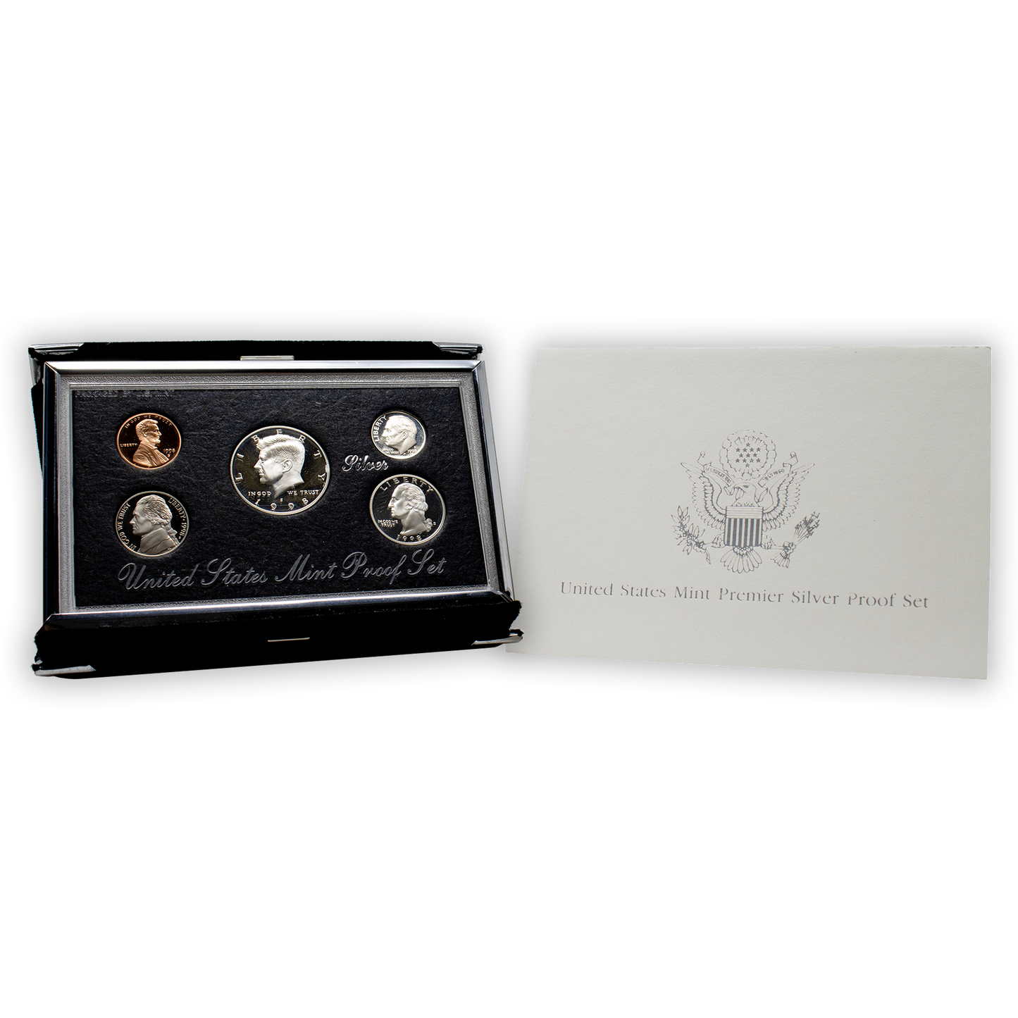 1998 Premier Silver Proof Set - 5 Coins