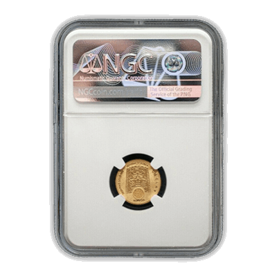 2020 South Korea 1/10oz Gold Zi Sin Rattus 1/10 Clay NGC MS70 - CoinsTV