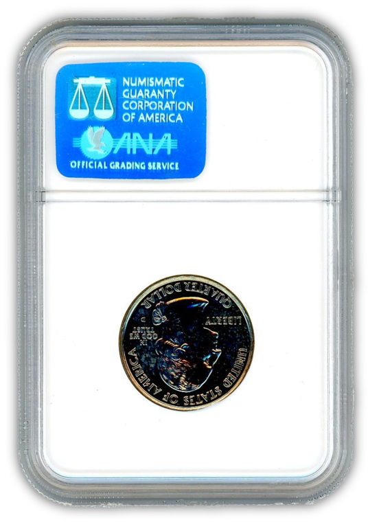 2000 Virginia Quarter Dollar Denver - NGC MS66 PL Prooflike - CoinsTV