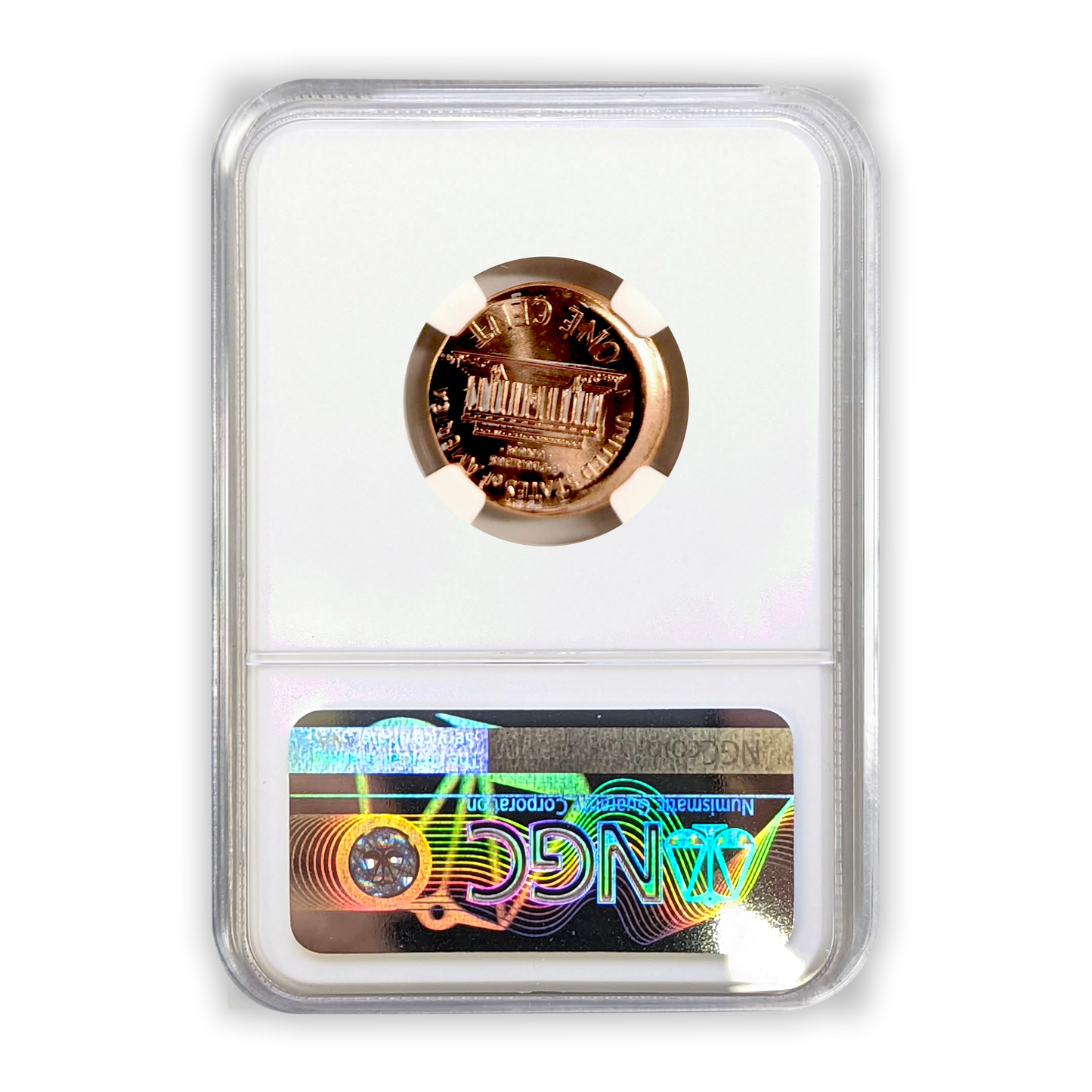 2000 Mint Error Lincoln Penny NGC MS66 RD - CoinsTV