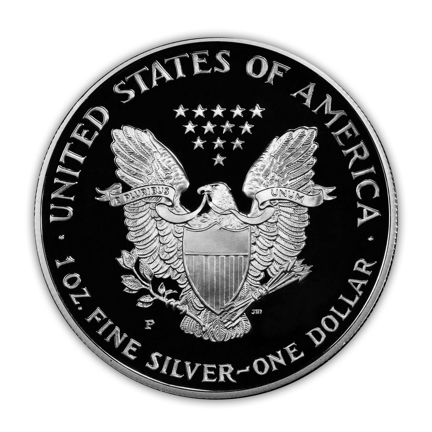 2000 Silver Eagle - Philadelphia Proof - Original Government Packaging (OGP)