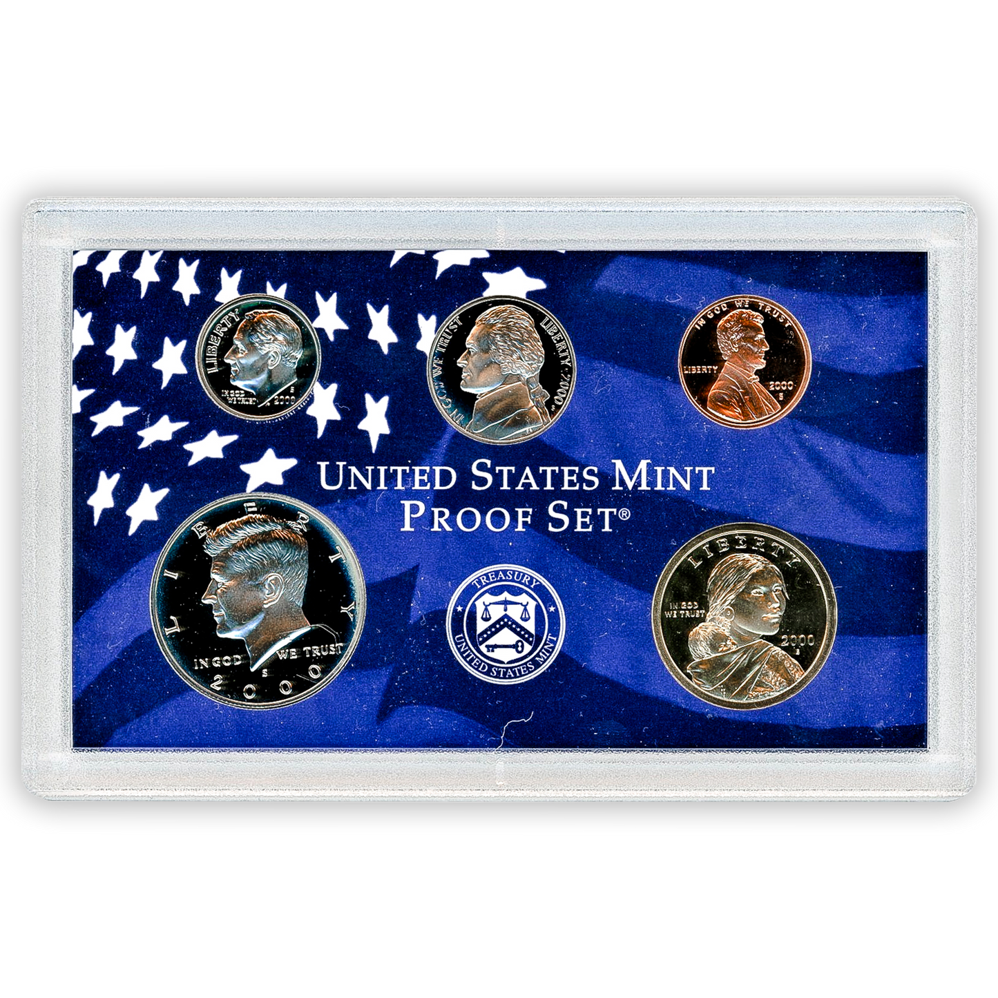 2000 US Proof Set - 10 Coins