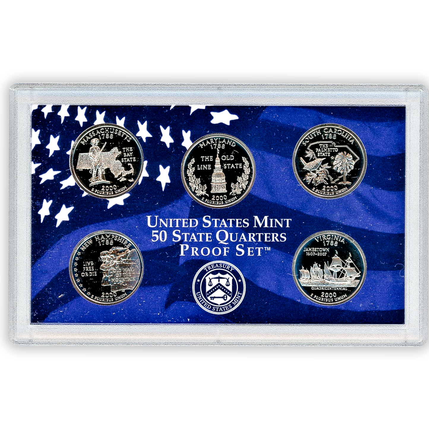 2000 US Proof Set - 10 Coins