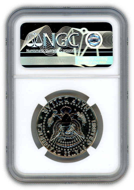 2002 Kennedy Half Dollar Philadelphia- NGC MS66 PL Prooflike - CoinsTV