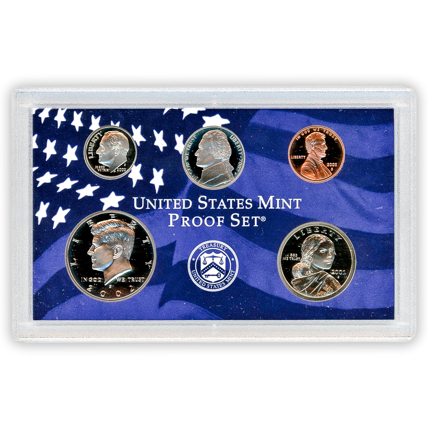 2002 US Proof Set - 10 Coins