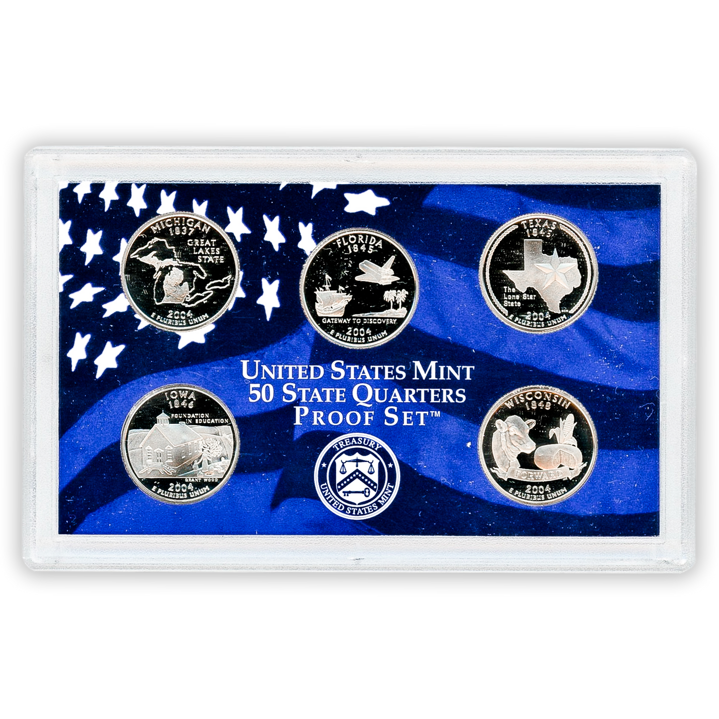 2004 US Proof Set - 11 Coins