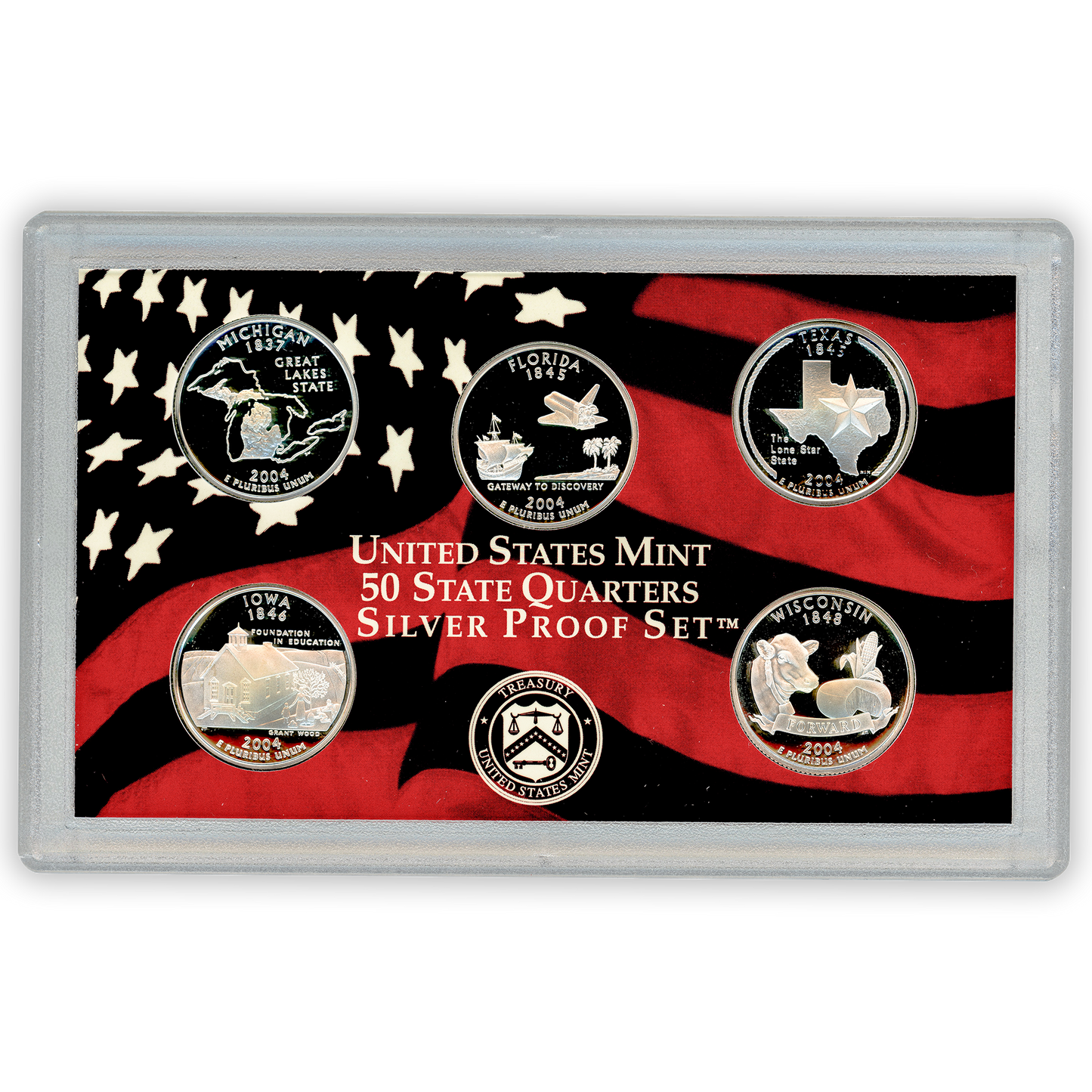 2004 Silver Proof Set - 11 Coins