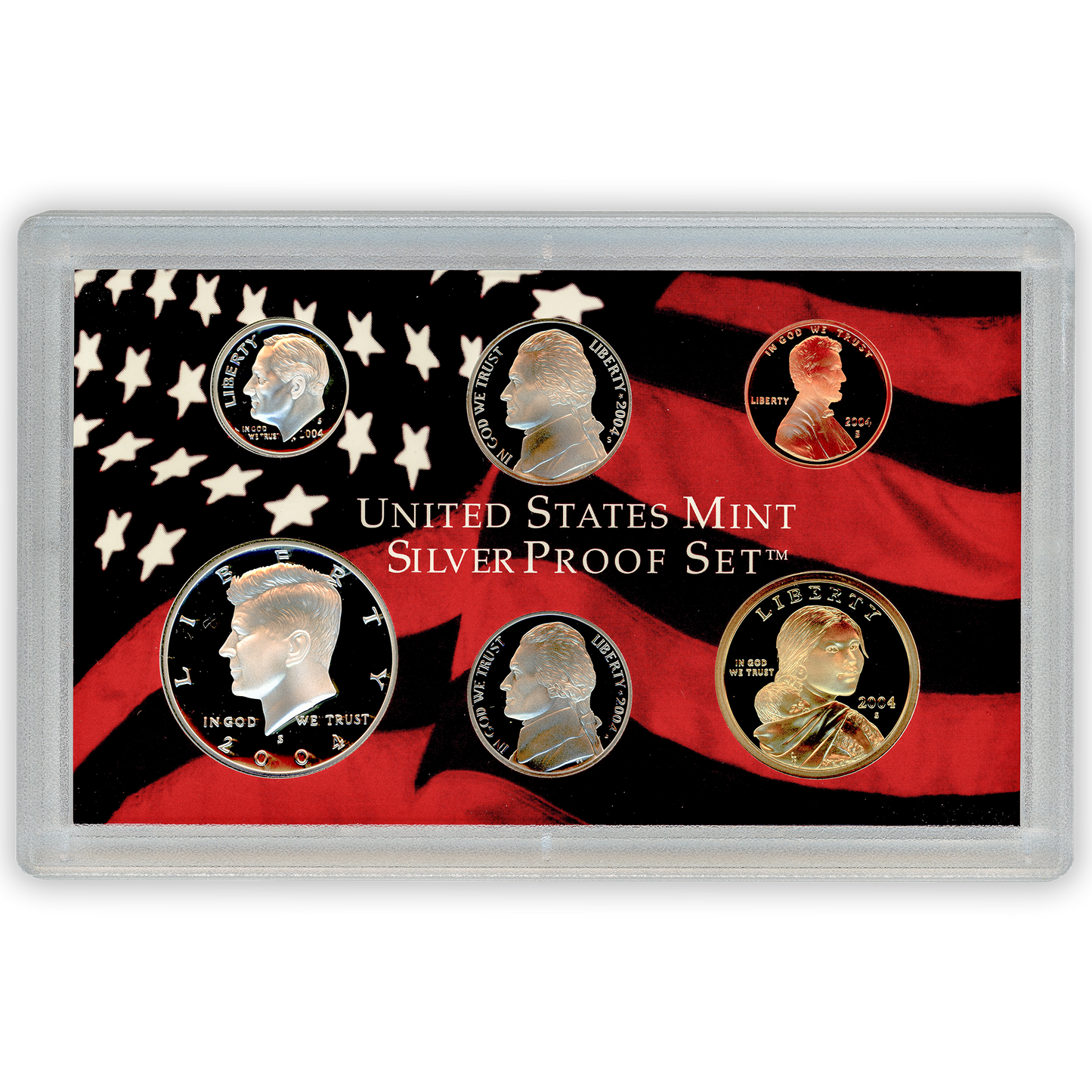 2004 Silver Proof Set - 11 Coins