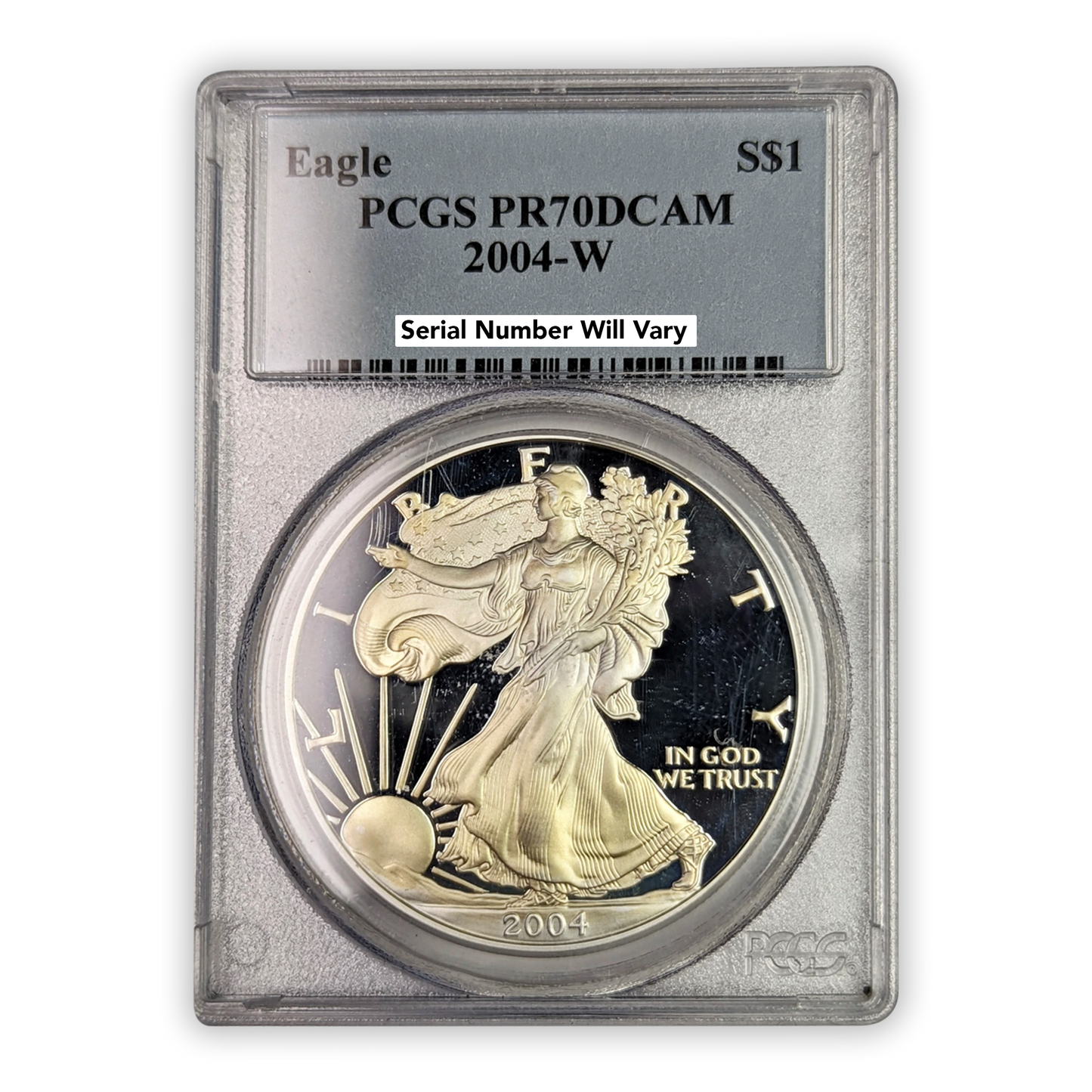 2004 W Silver Eagle - Proof - PCGS PR70DCAM