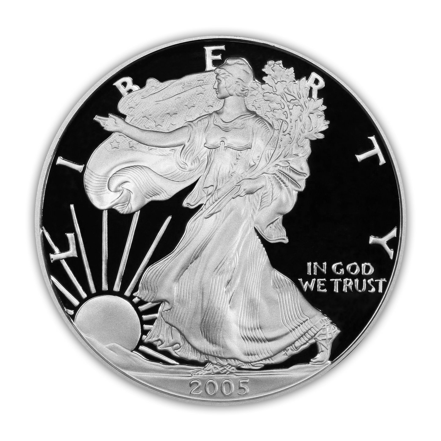 2005 Silver Eagle - West Point Proof - Original Government Packaging (OGP)