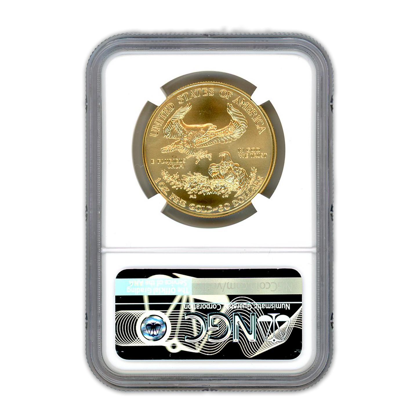 2006 $50 Burnished Gold Eagle - 1 oz - NGC MS70 - CoinsTV