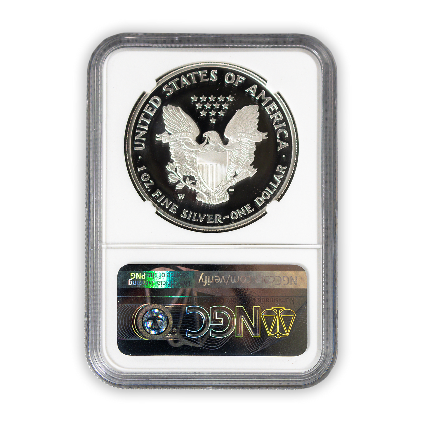 2006 Silver Eagle - West Point - NGC PF70 Mercanti Label - CoinsTV