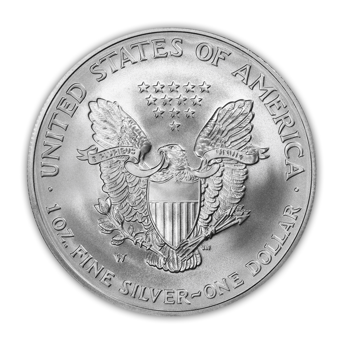 2007 Silver Eagle - West Point Burnished - Original Government Packaging (OGP) - CoinsTV