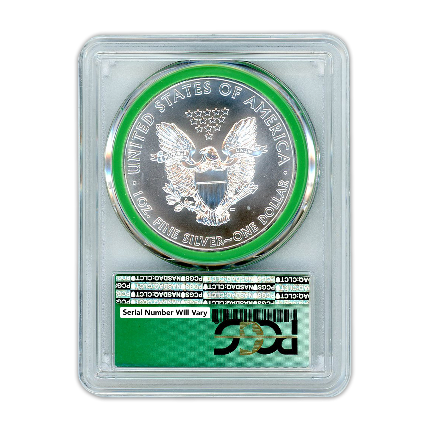 2008 American Silver Eagle - Business Strike - PCGS MS69 Monster Box Label - CoinsTV
