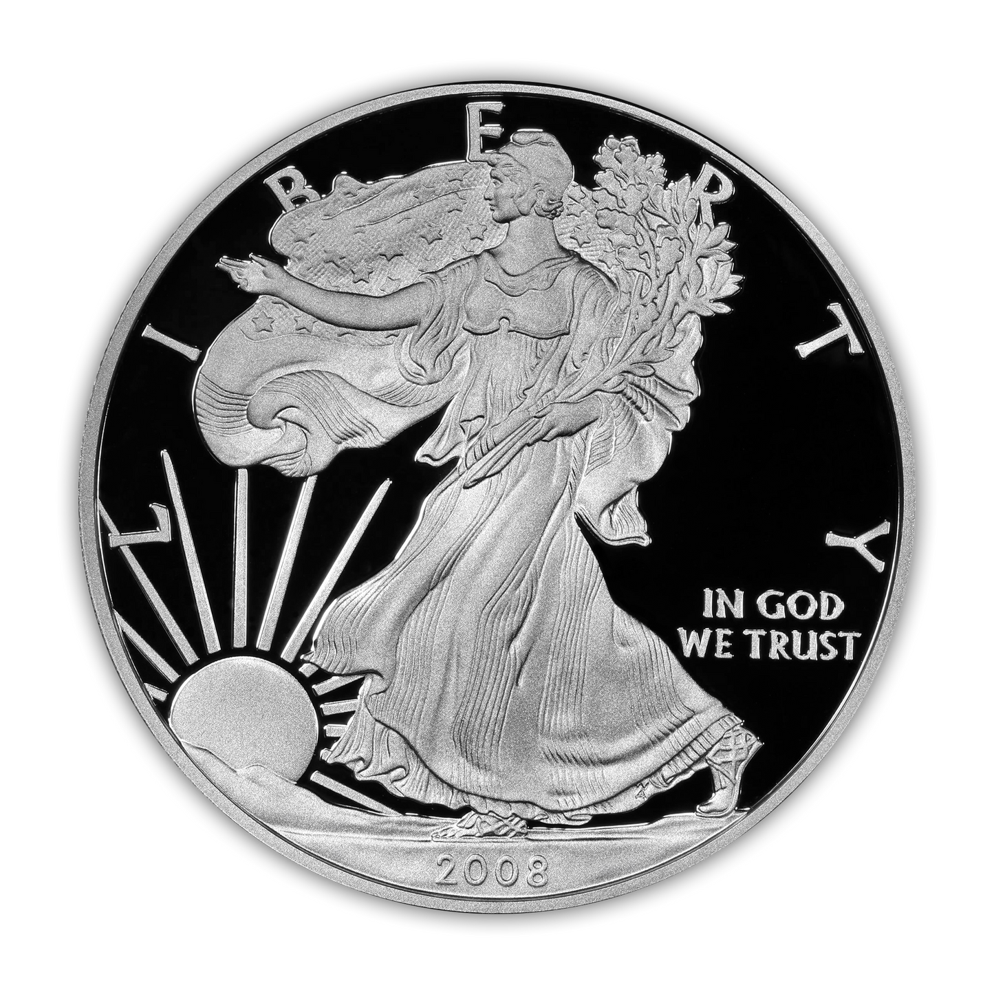 2008 Silver Eagle - West Point Proof - Original Government Packaging (OGP)
