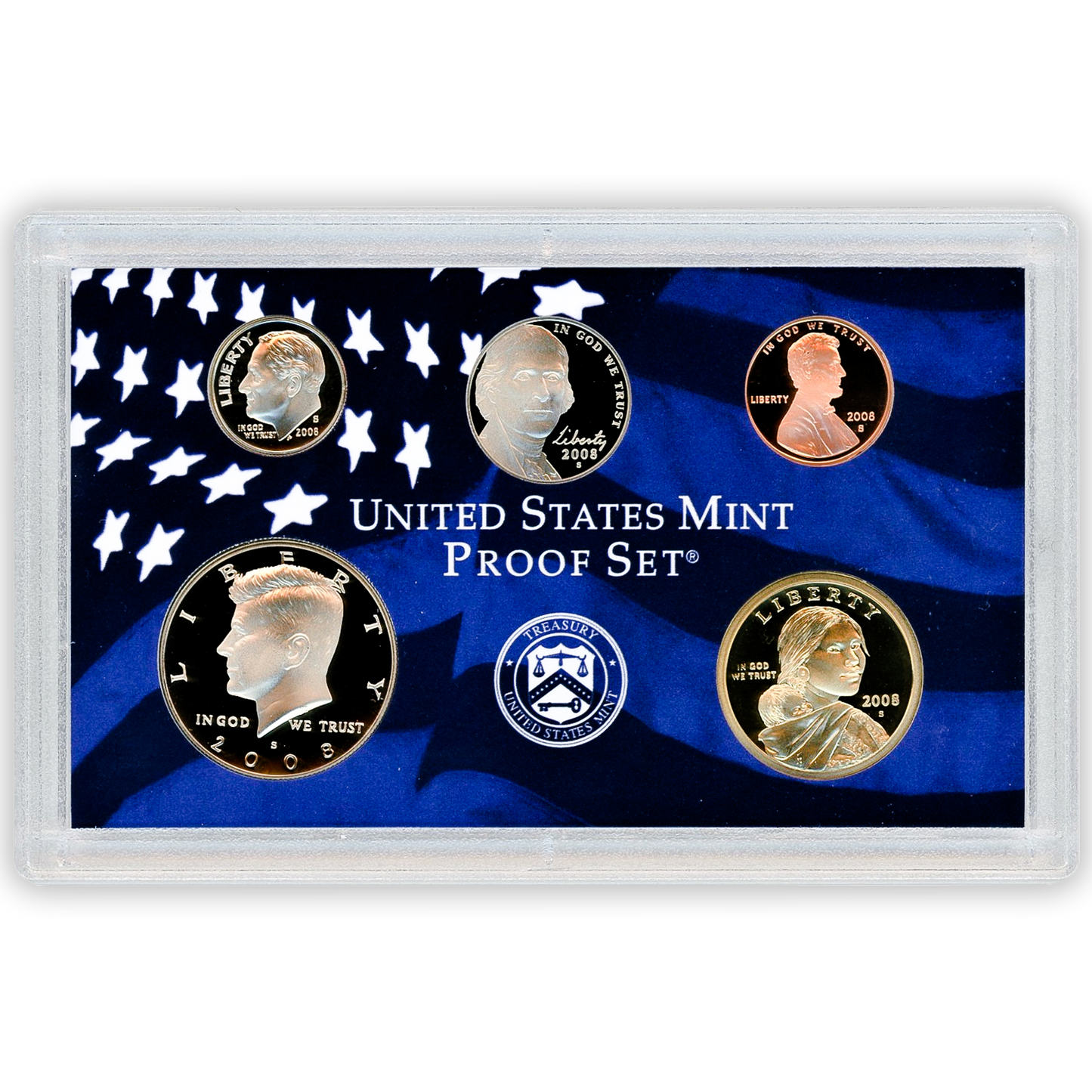 2008 US Proof Set - 14 Coins