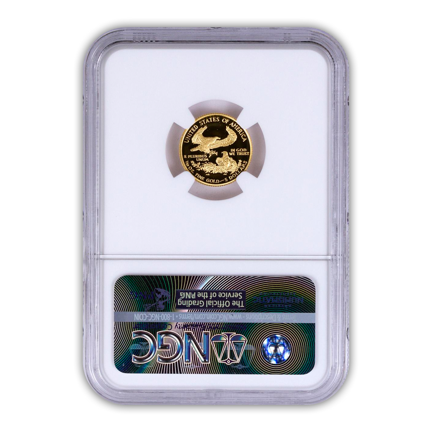 2008 $5 Gold Eagle - 1/10th oz - Philadelphia Proof - NGC PF70 - CoinsTV