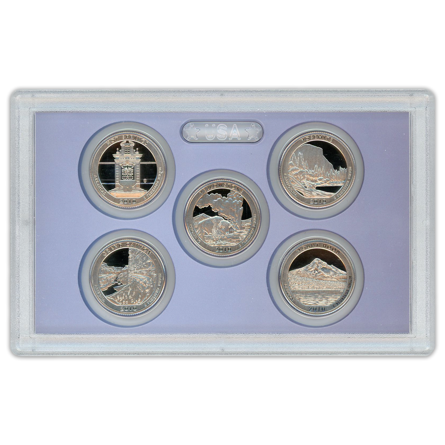 2010 United States Mint - America the Beautiful - Quarters Proof Set