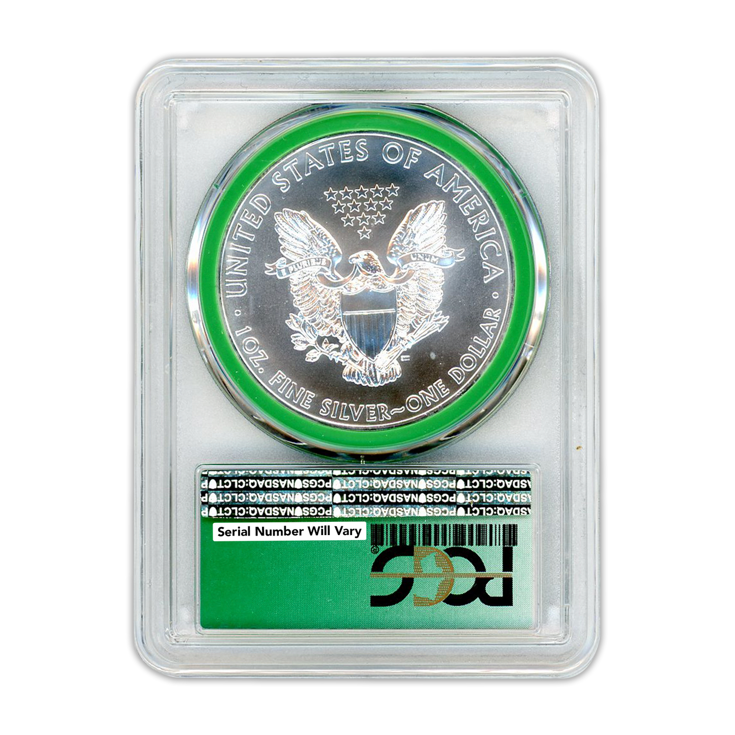 2011 American Silver Eagle - Business Strike - PCGS MS69 Monster Box Label - CoinsTV