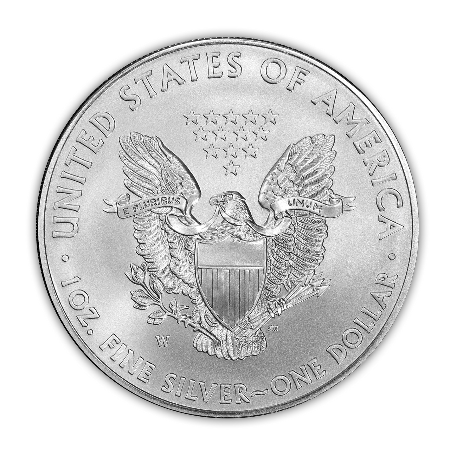 2012 Silver Eagle - West Point Burnished - Original Government Packaging (OGP) - CoinsTV