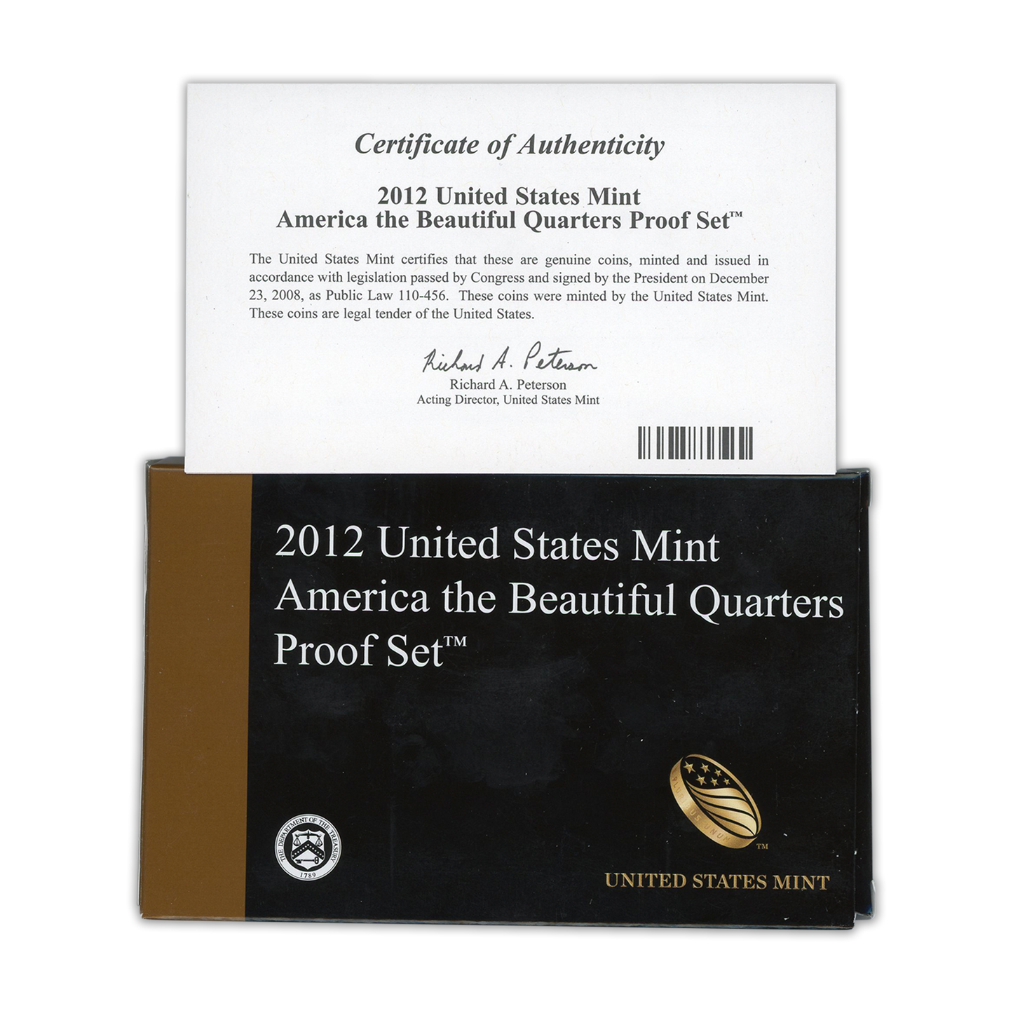 2012 United States Mint - America the Beautiful - Quarters Proof Set - CoinsTV
