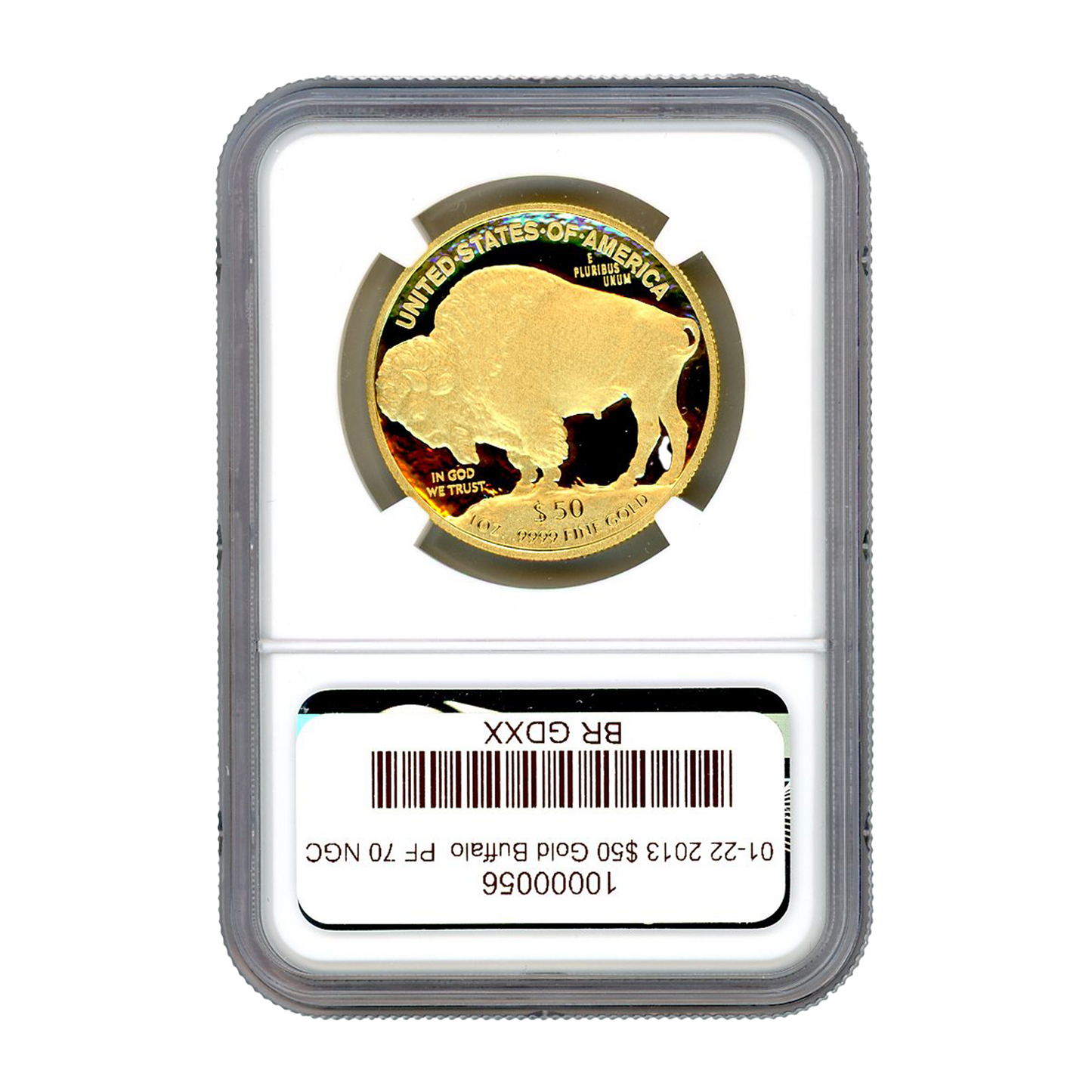 2013 $50 Gold Buffalo - 1 oz - NGC PF70 - CoinsTV