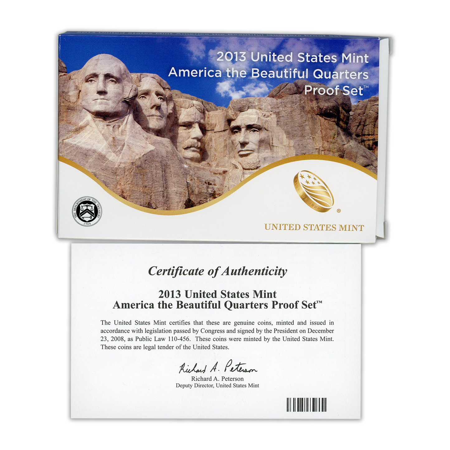 2013 United States Mint - America the Beautiful - Quarters Proof Set - CoinsTV