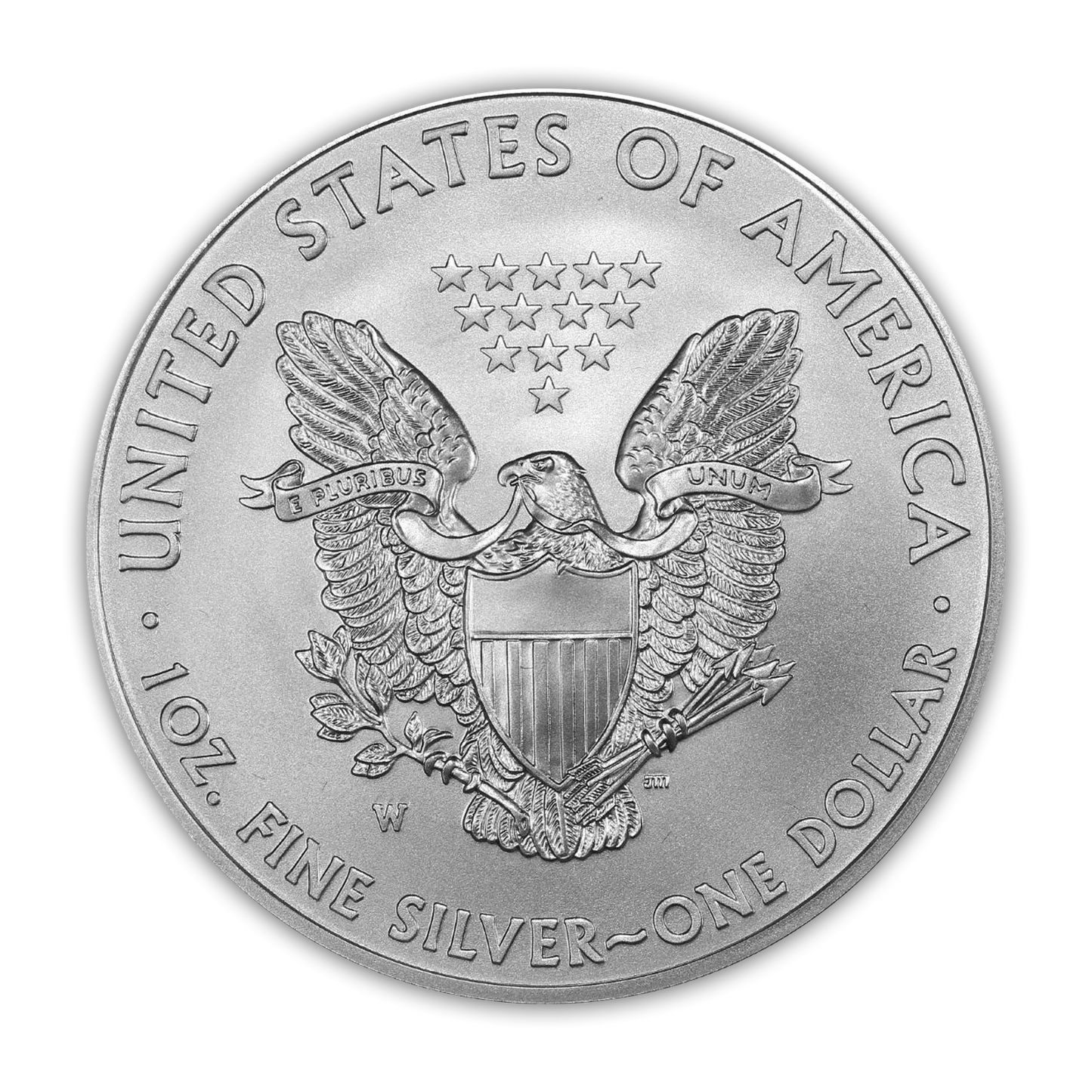 2015 Silver Eagle - West Point Burnished - Original Government Packaging (OGP) - CoinsTV