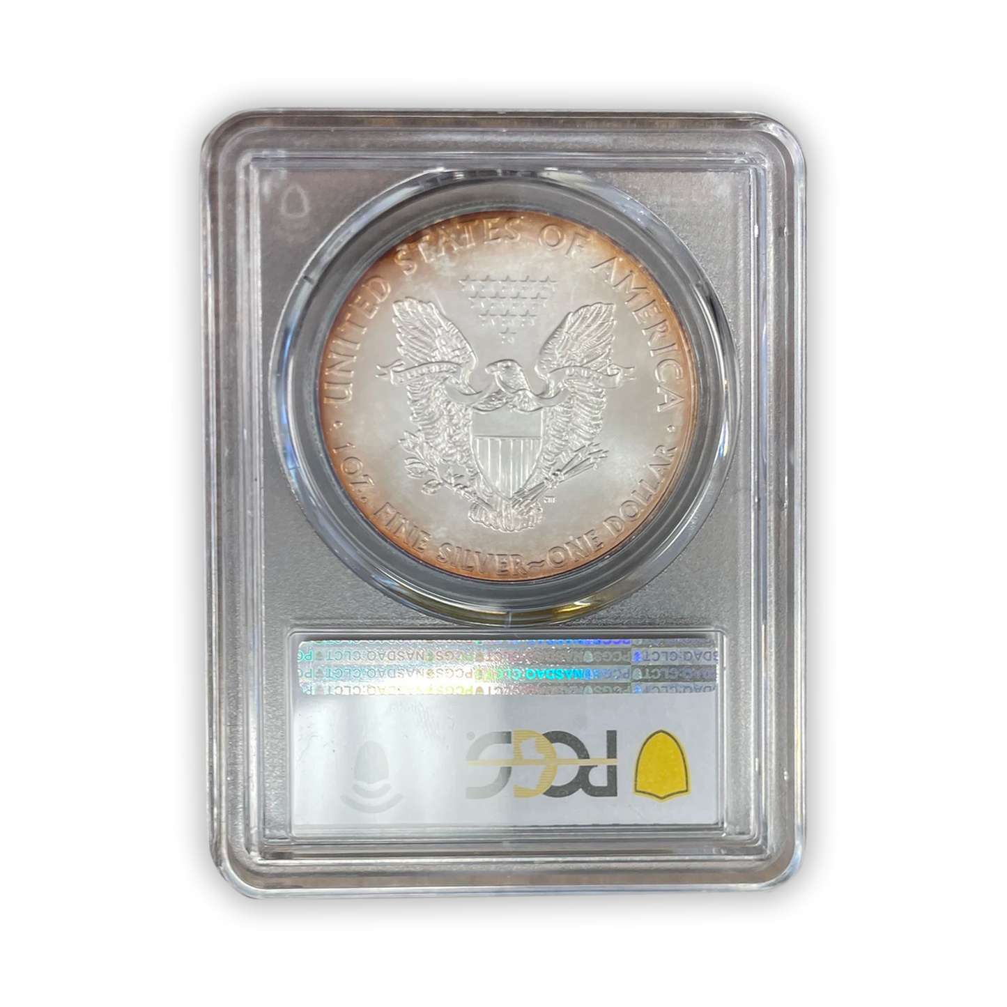2015 Silver Eagle - Business Strike - PCGS MS68 - Deep Toned - CoinsTV