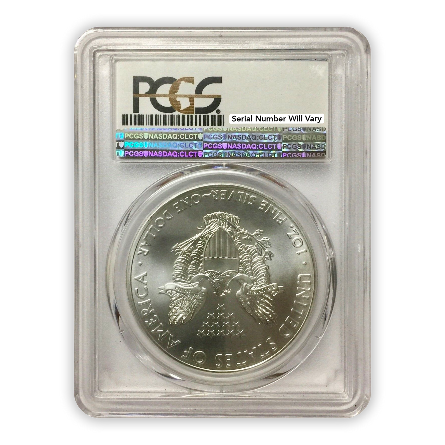2015 (P) Silver Eagle - Business Strike - PCGS MS69 Philadelphia Label - CoinsTV