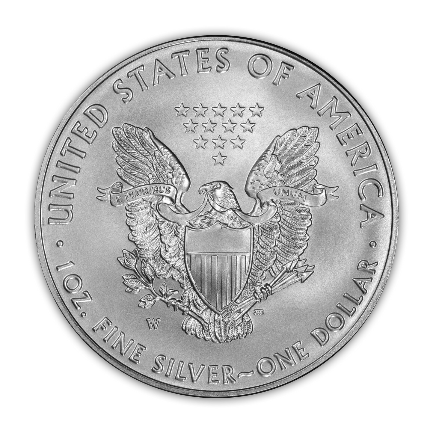 2016 Silver Eagle - West Point Burnished - Original Government Packaging (OGP) - CoinsTV
