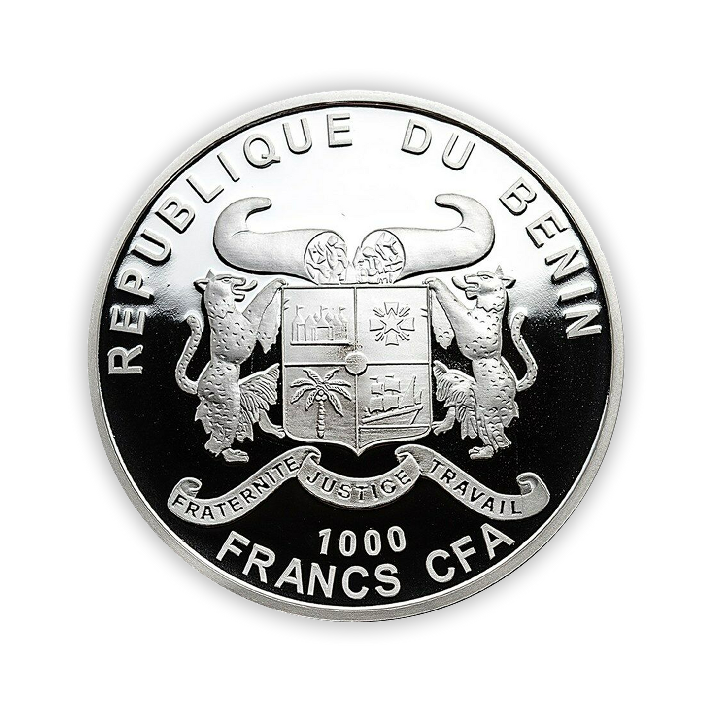 2016 Cannabis Sativa 1 Oz Silver Proof - Mint of Benin