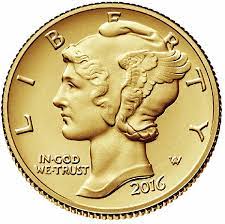 2016 Mercury Dime Centennial Gold - Original Government Packaging - CoinsTV