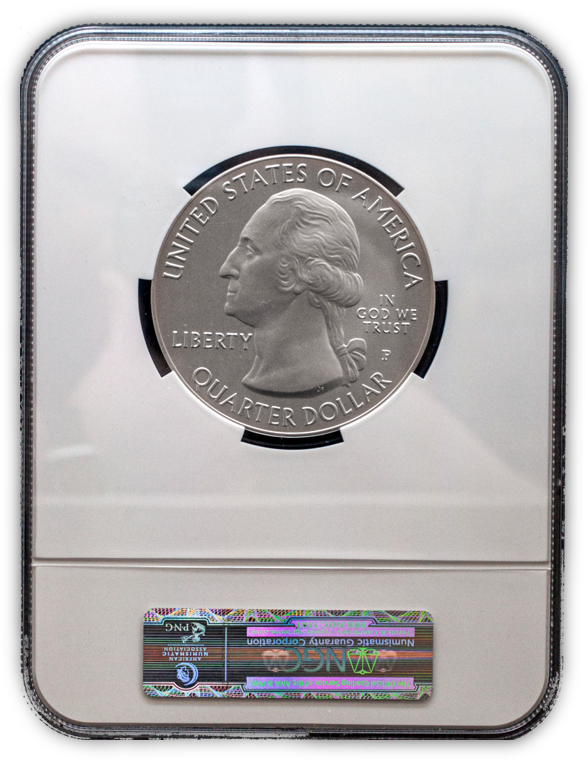 2016 Shawnee 5 oz Silver - NGC SP70 Mercanti Label - CoinsTV