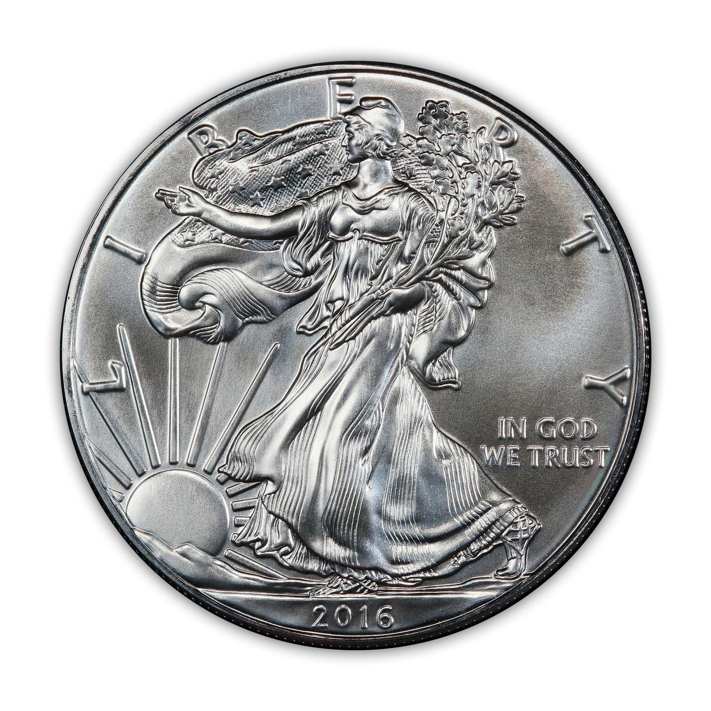 2016 Silver Eagle - Business Strike - Uncirculated - CoinsTV