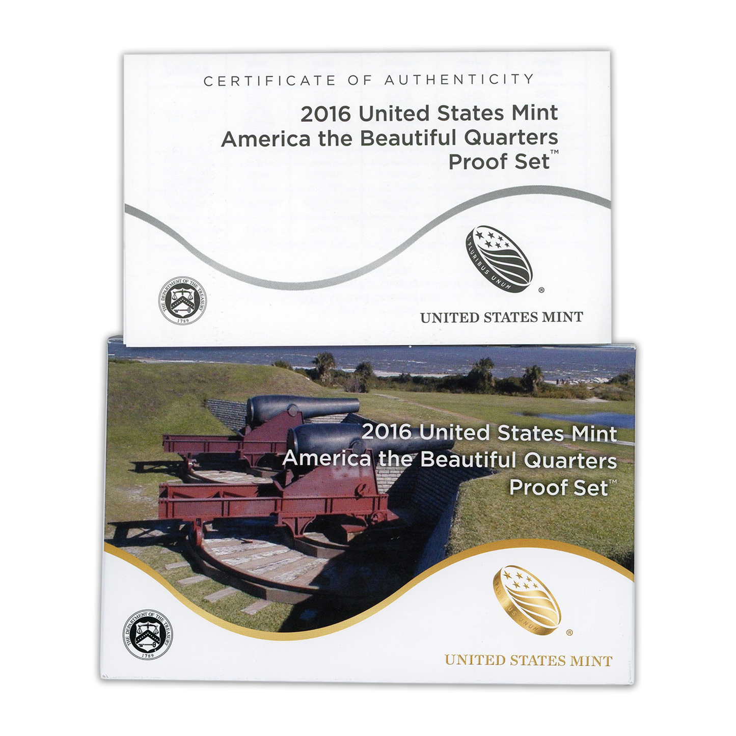 2016 United States Mint - America the Beautiful - Quarters Proof Set - CoinsTV