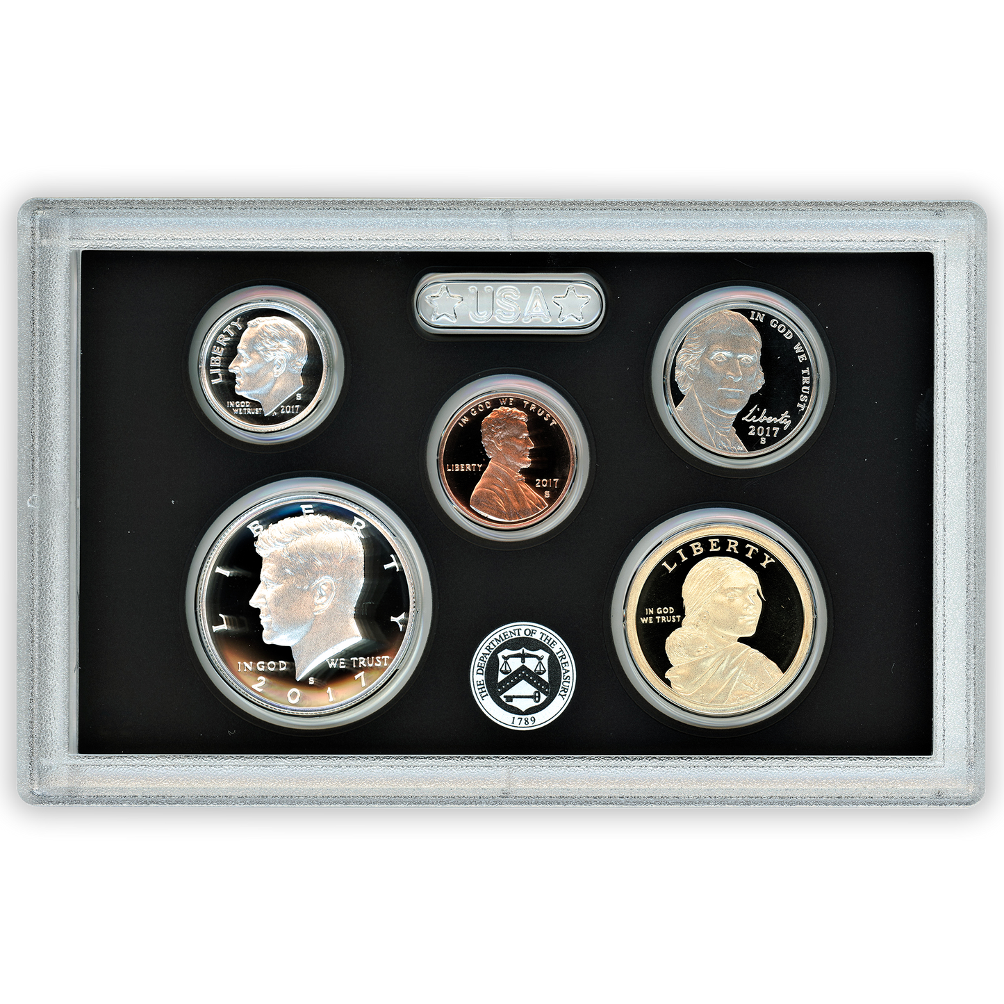 2017 Silver Proof Set - 10 Coins - CoinsTV