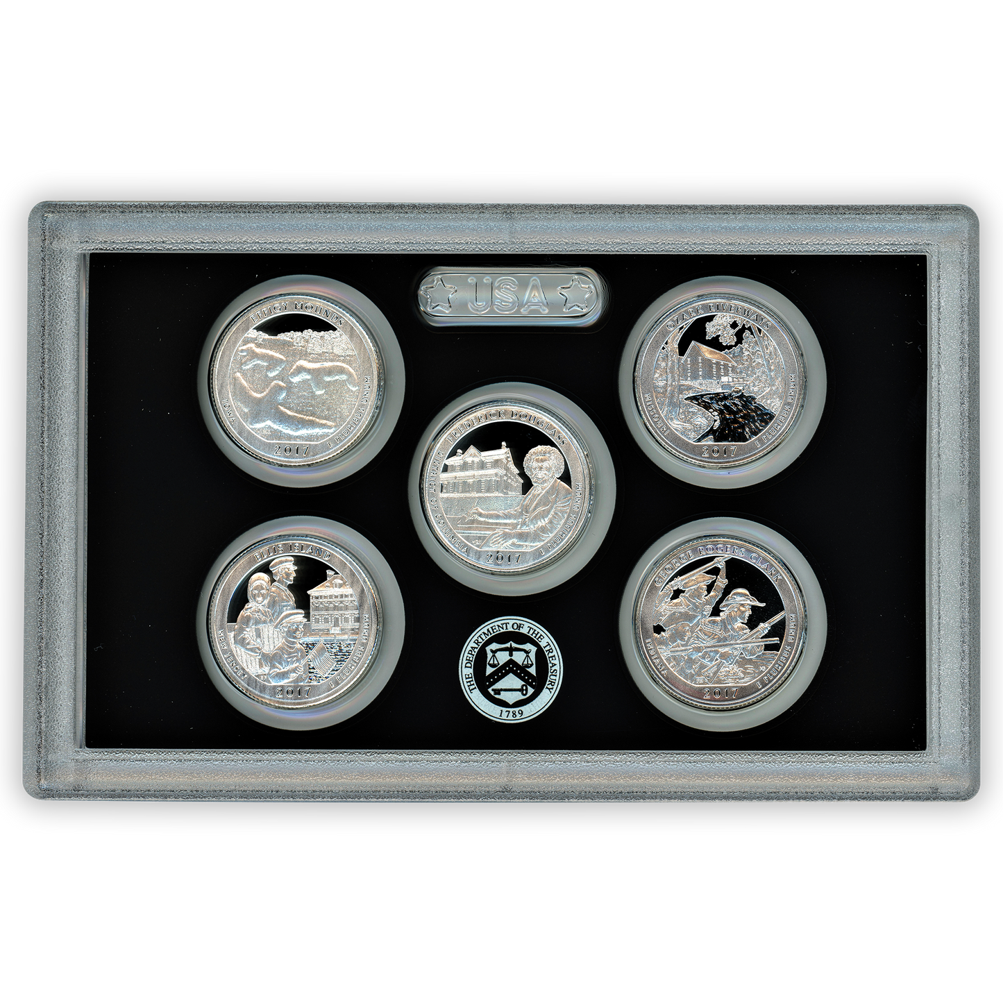 2017 Silver Proof Set - 10 Coins - CoinsTV