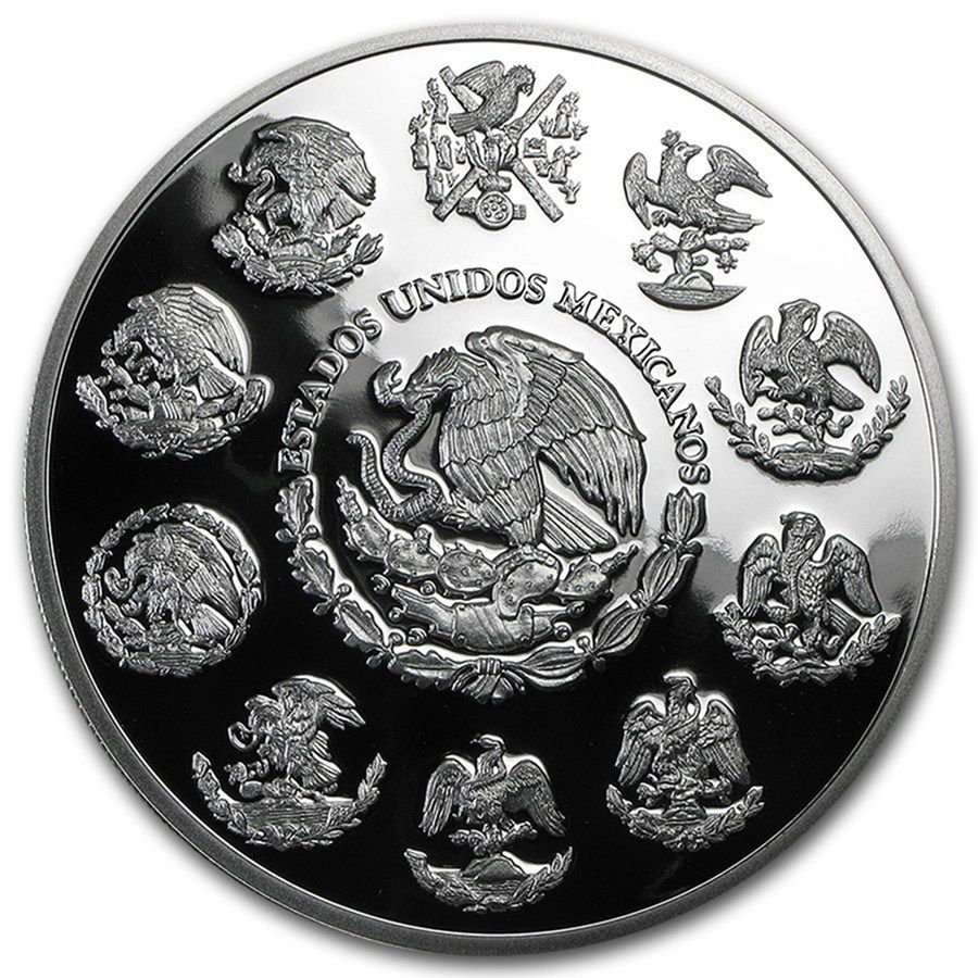 2018 Libertad 5 Oz Silver Proof - Casa de Moneda de Mexico - CoinsTV