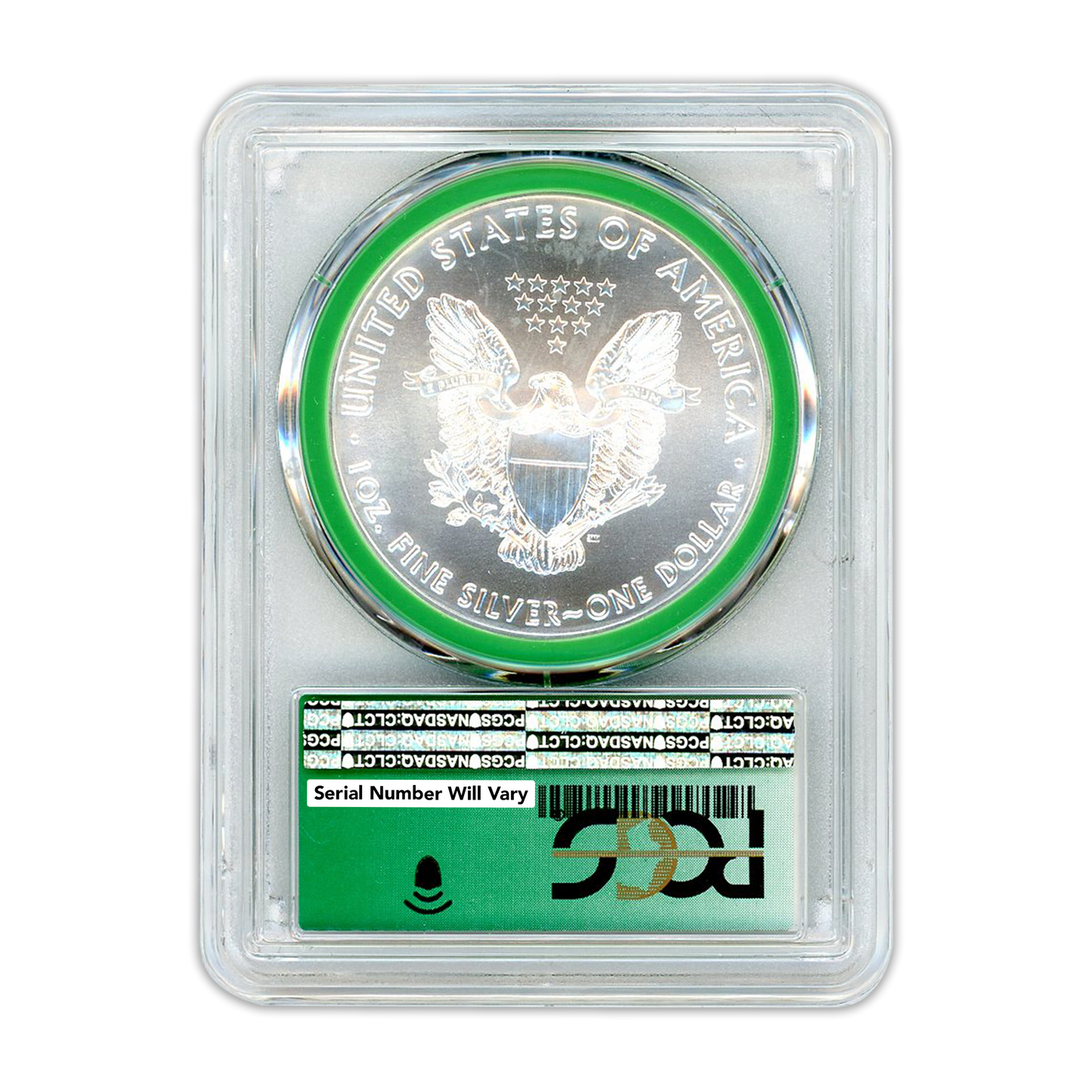 2018 American Silver Eagle - Business Strike - PCGS MS69 Monster Box Label